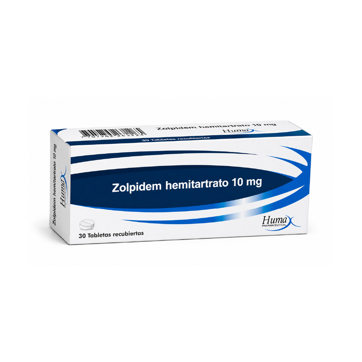 ZOLPIDEM 10 MG CAJA X 30 TAB